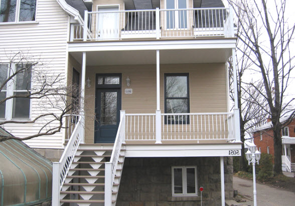 Balcon en fiberglass Montréal