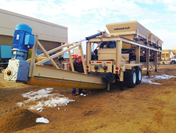 Concrete spiral blade mixer Canada